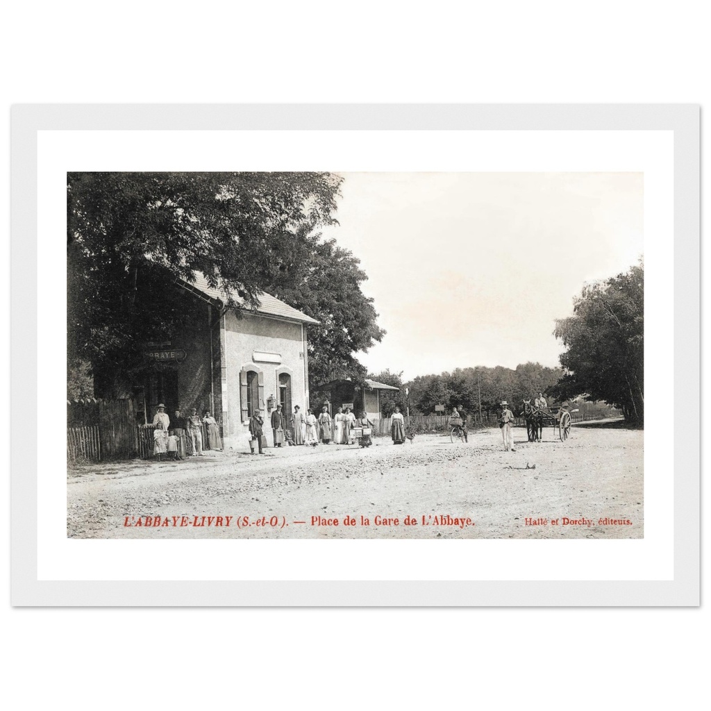 Livry-Gargan - Place de la Gare de l Abbaye
