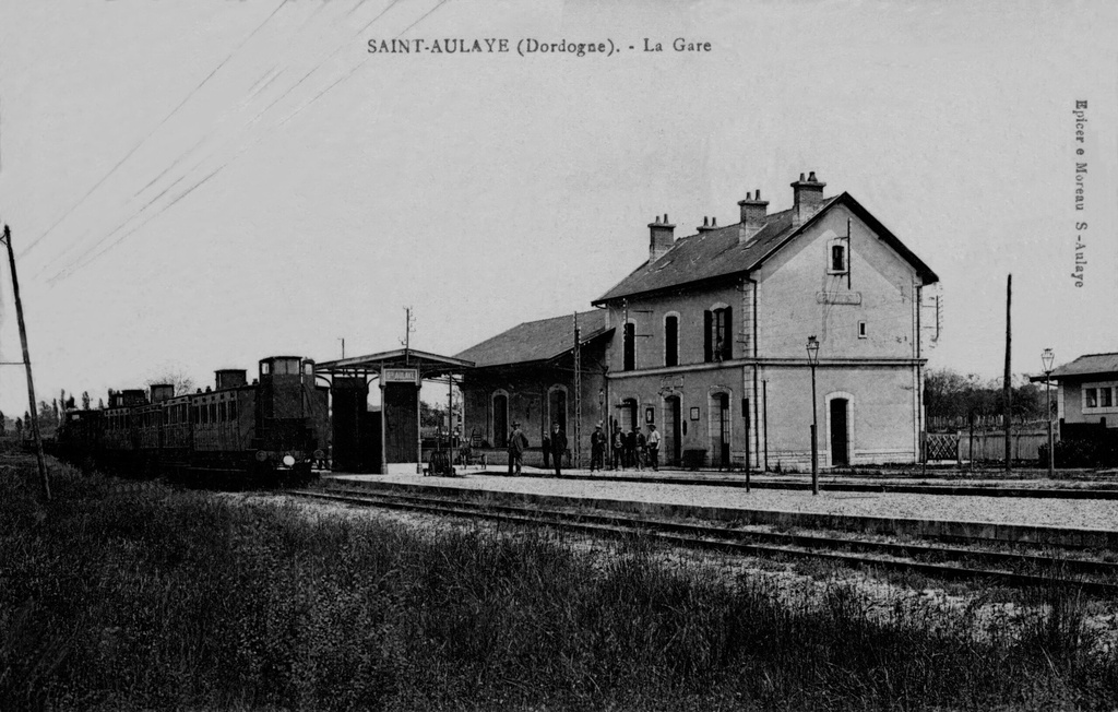 Saint-Aulaye - La Gare