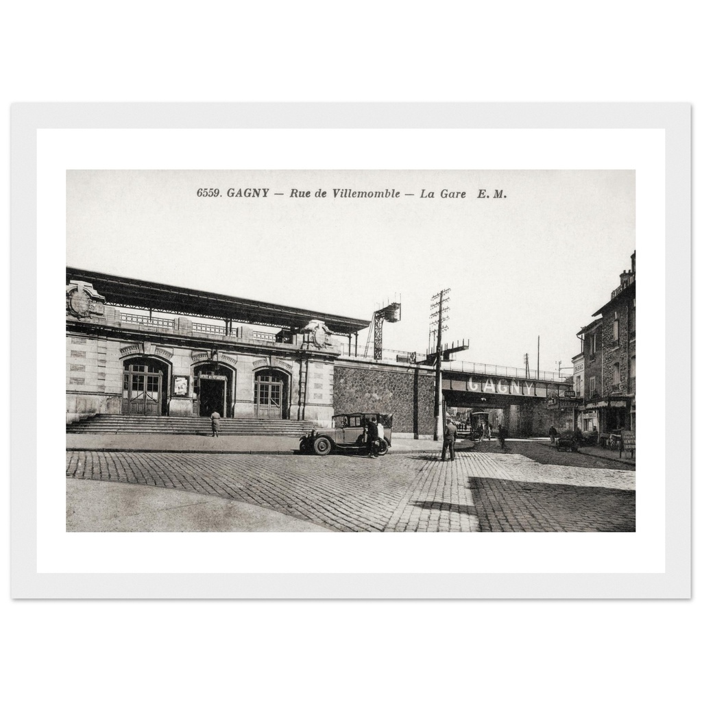 Gagny - Rue de Villemomble - La Gare