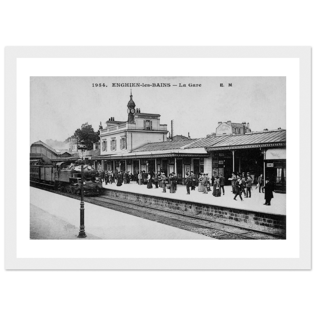 Enghien les Bains - la gare