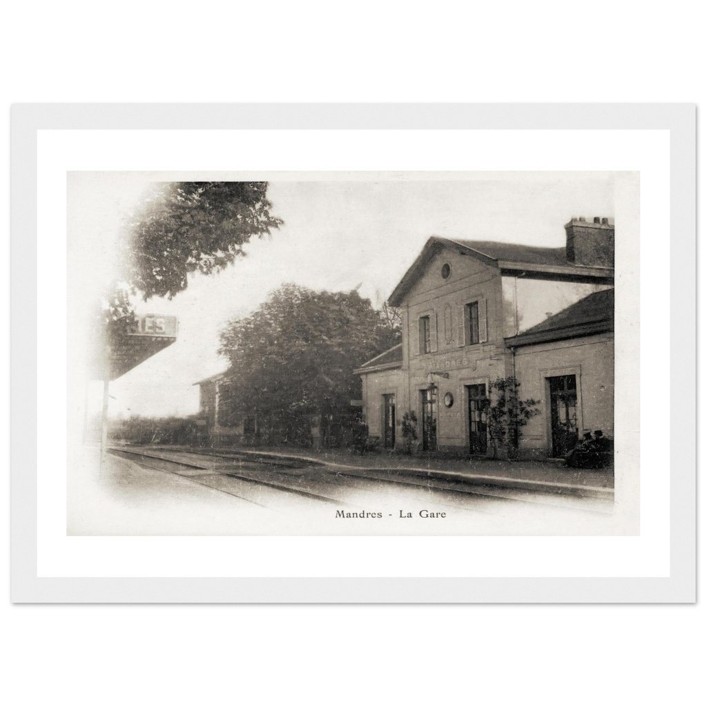 Mandres - La Gare