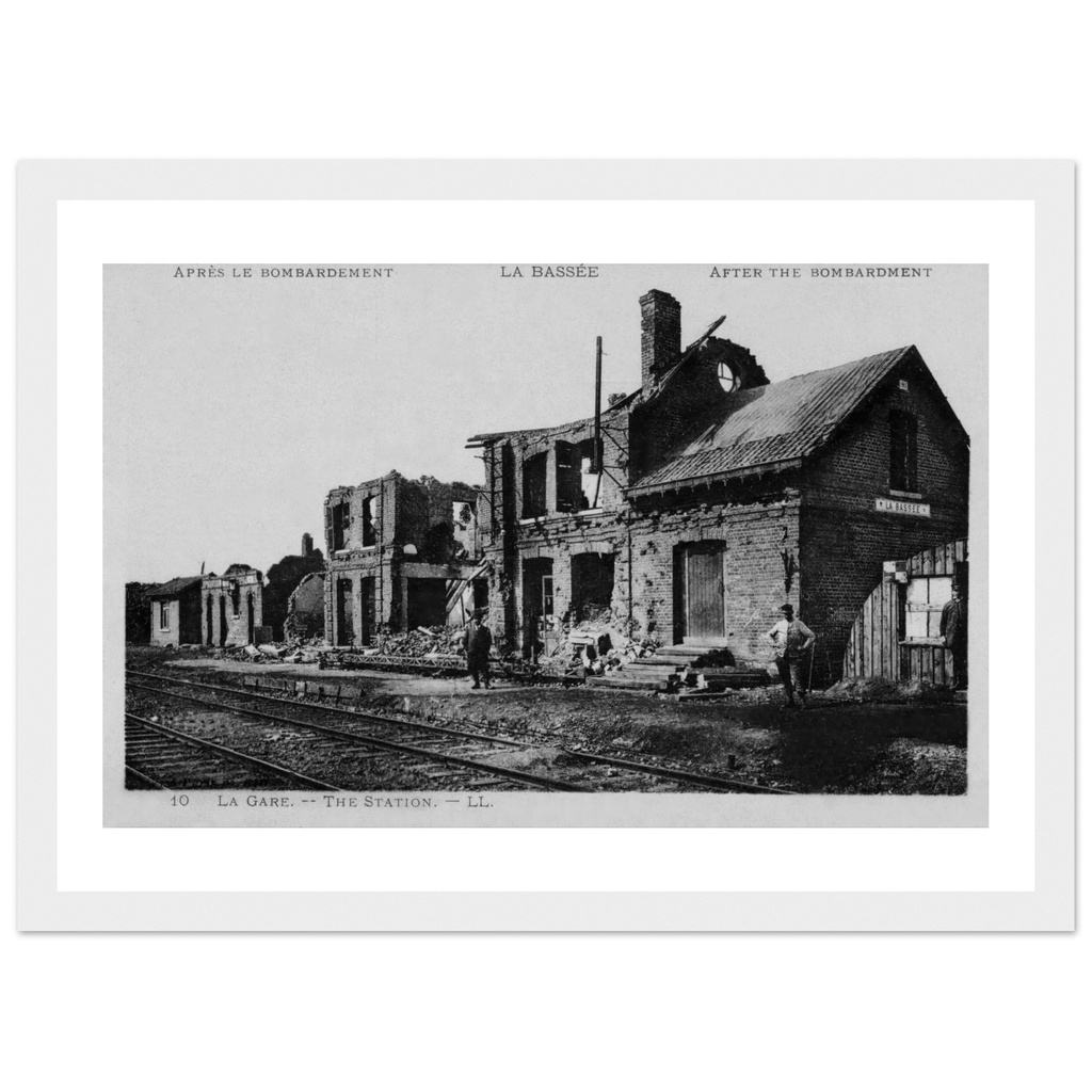 La Bassée - Après le Bombardement