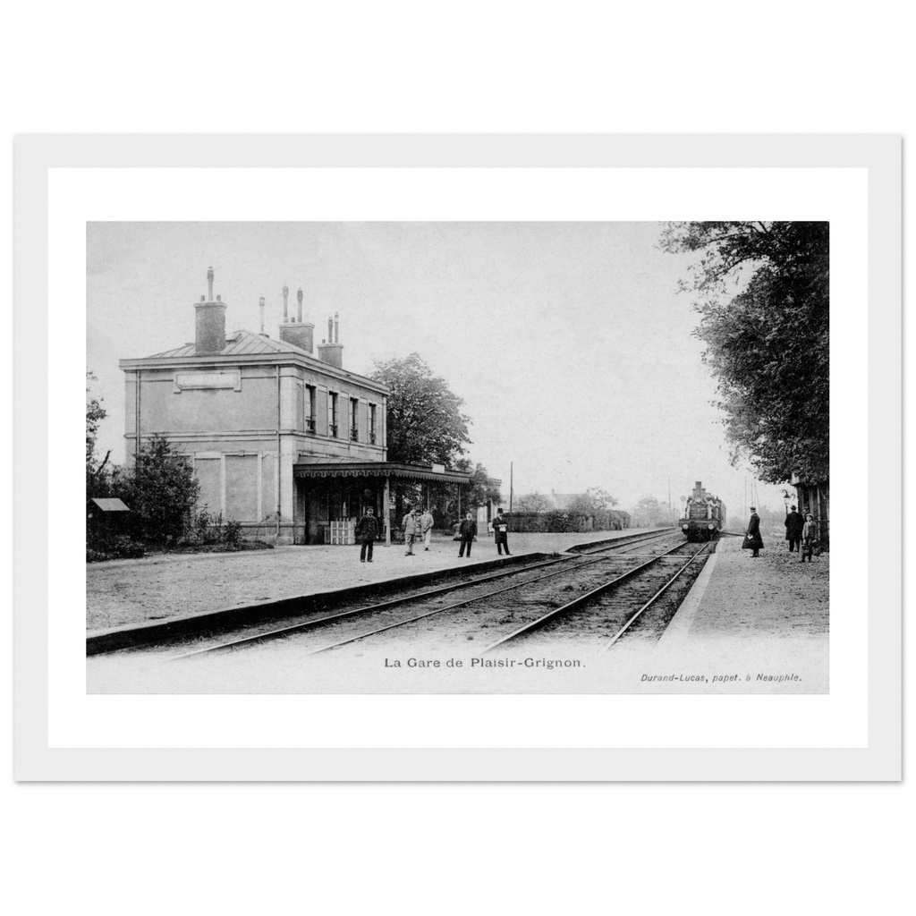Plaisir - la Gare de Plaisir Grignon