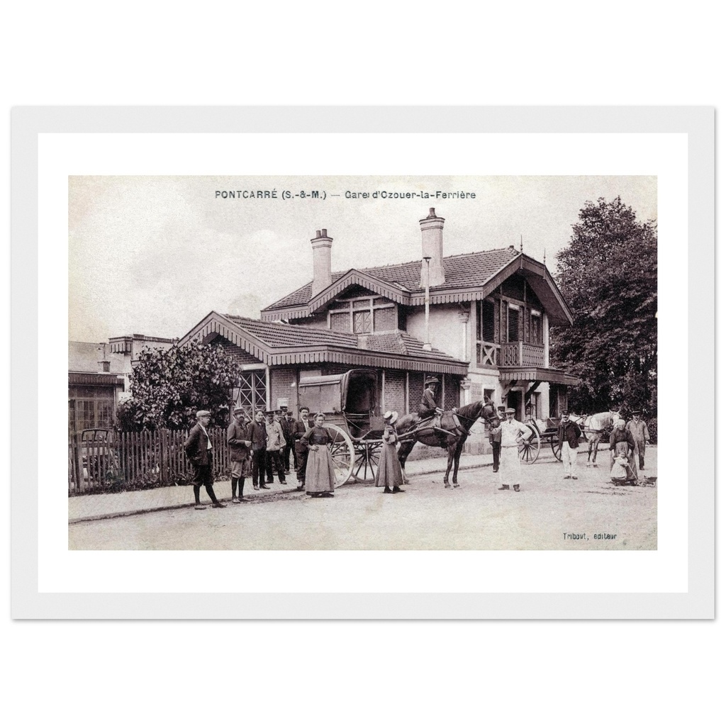 Pontcarre (S et M) _ Gare d Ozouer-la-Ferriere