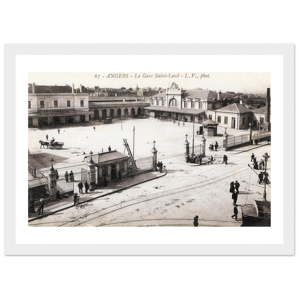 Angers - La gare Saint-Laud