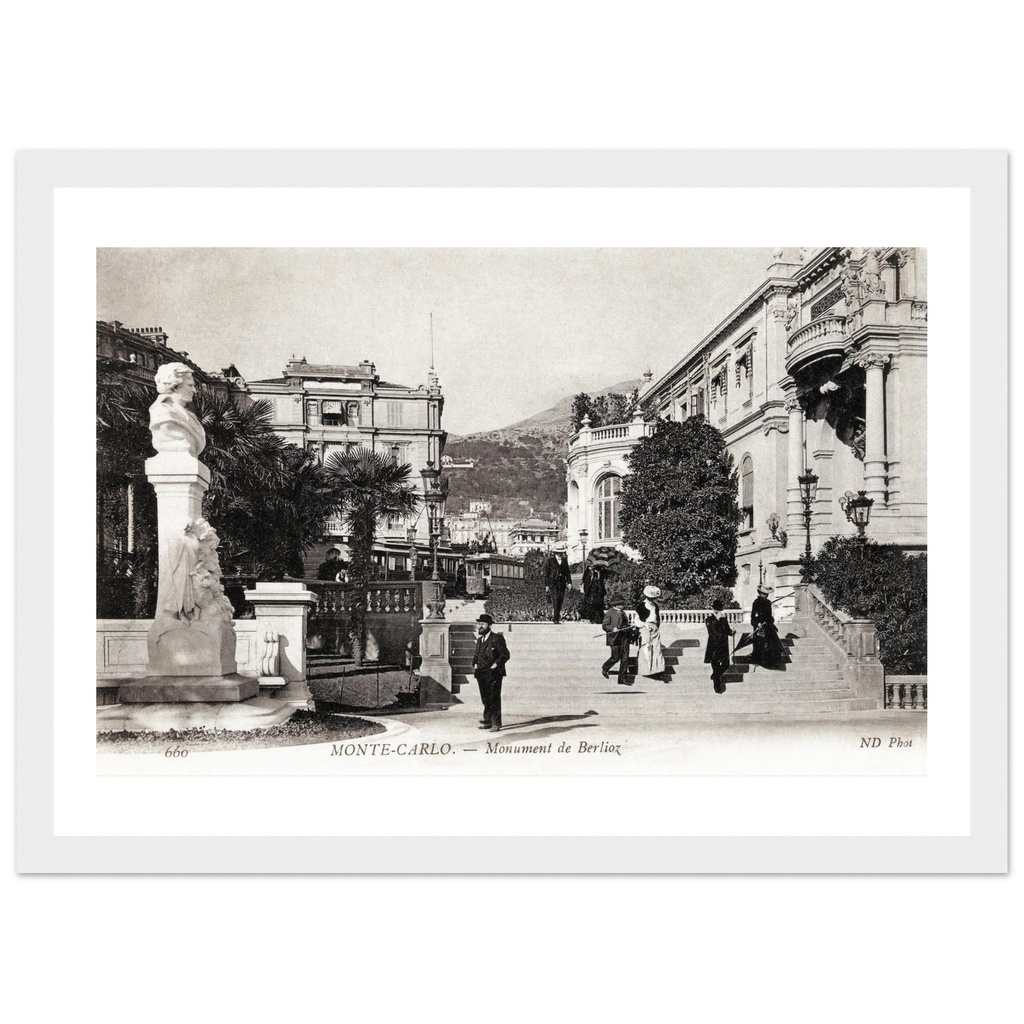 Monte Carlo - Monument de Berlioz