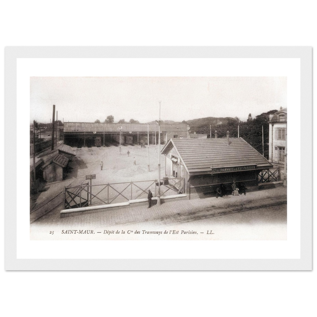 Saint Maur - Depot de la Cie des Tramways de l'Est parisien