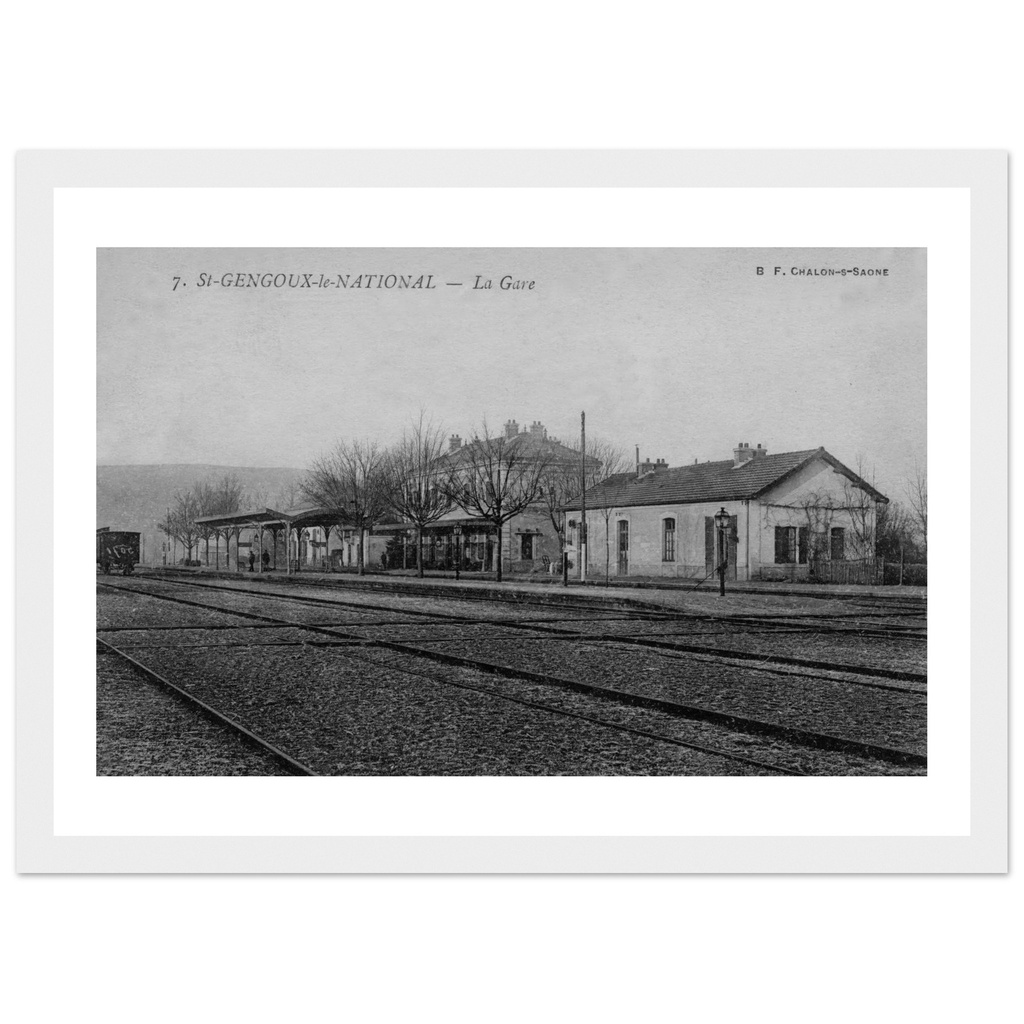 Saint-Gengoux-le-National - La Gare
