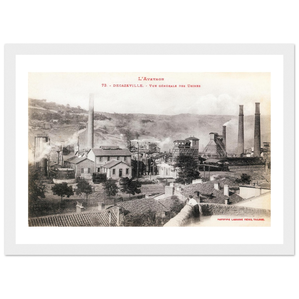 L'Aveyron  -Decazeville, vue generale des Usines
