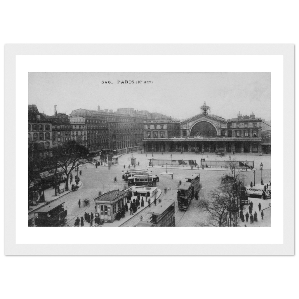 Paris - La gare de L'est