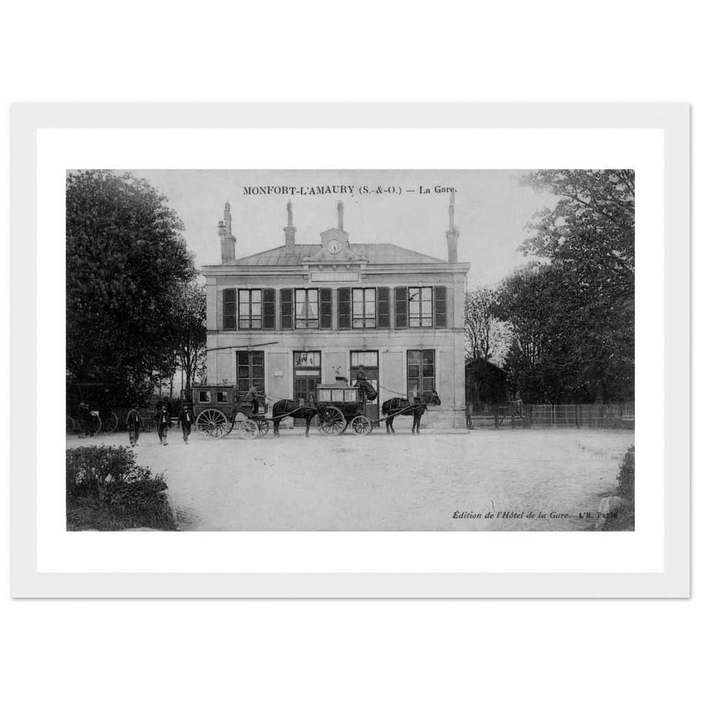 Montfort-lamaury - La Gare
