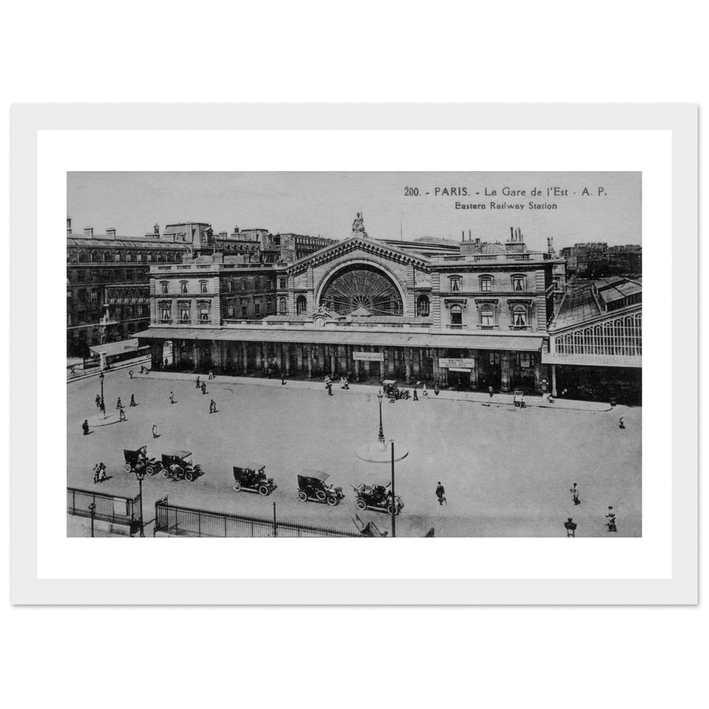 Paris - La gare de L'est