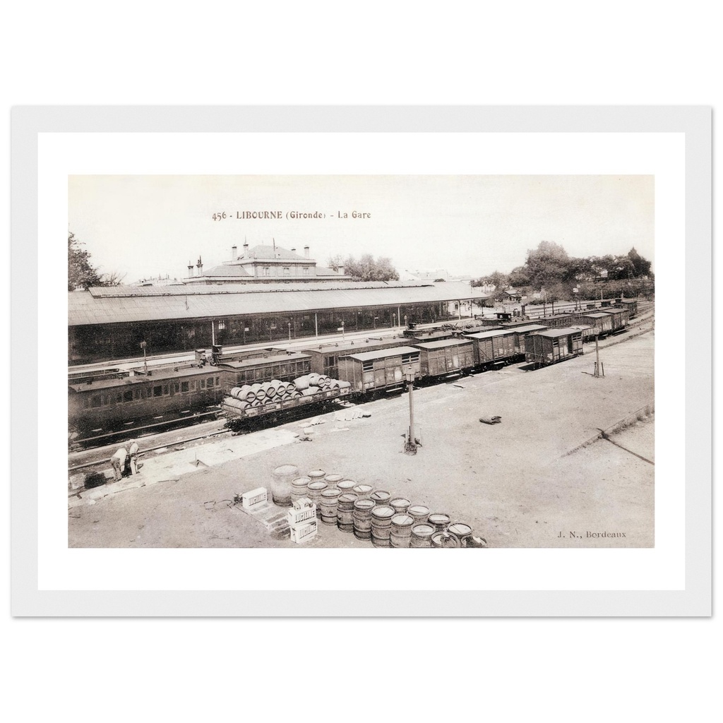 Libourne (Gironde) - La Gare