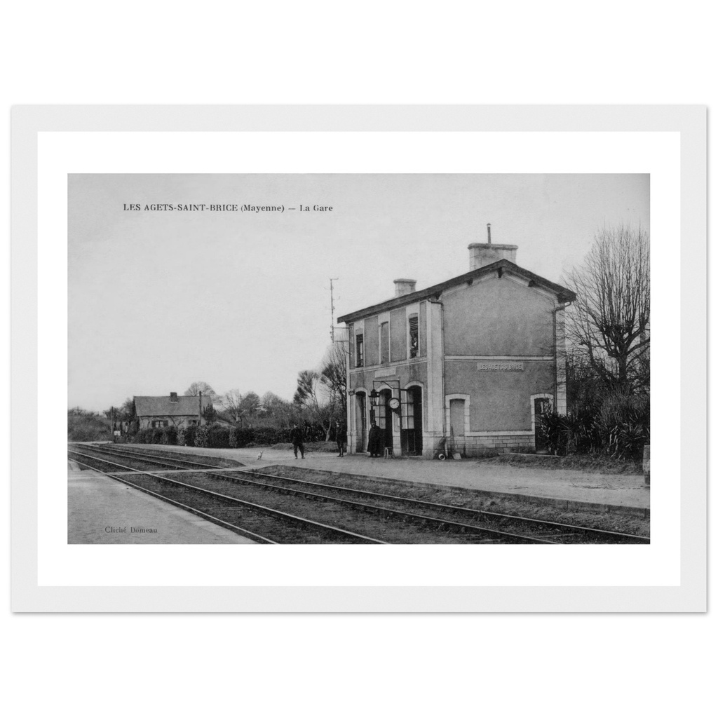 Les Agets Saint Brice - La gare