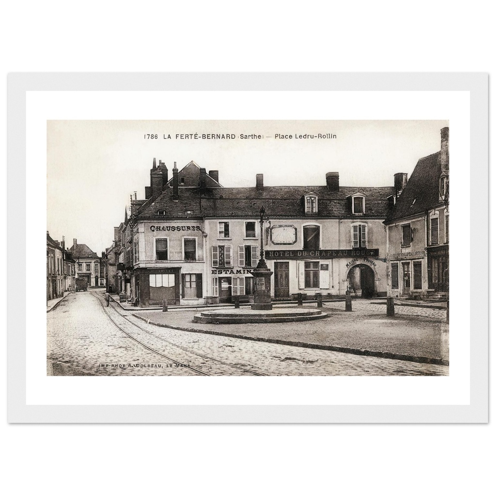 La Ferté-Bernard - Place Ledru-Rolin