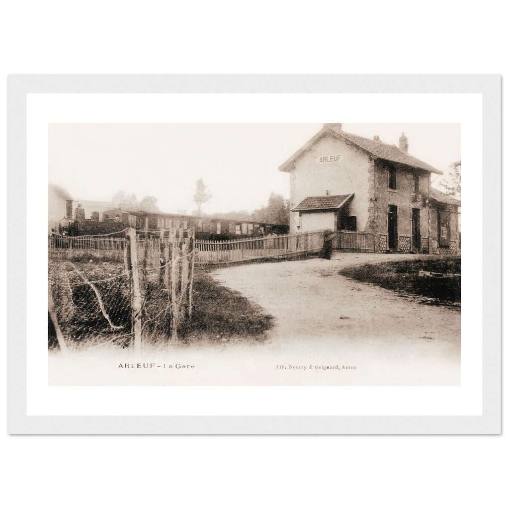 Arleuf - la gare