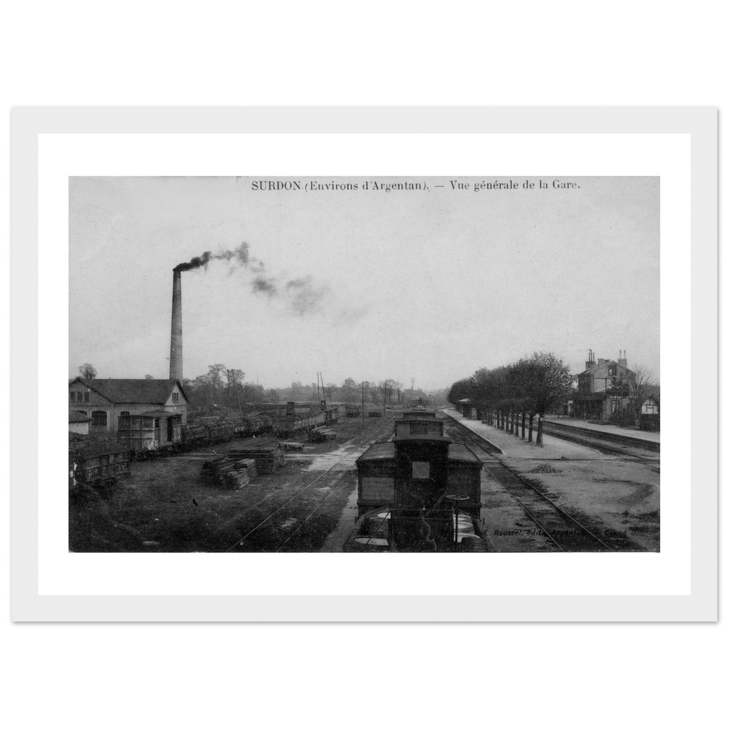 Surdon - Vue generale de la Gare