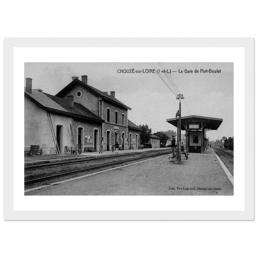 Port Brillet  - Mayenne - Centre - France     la Gare