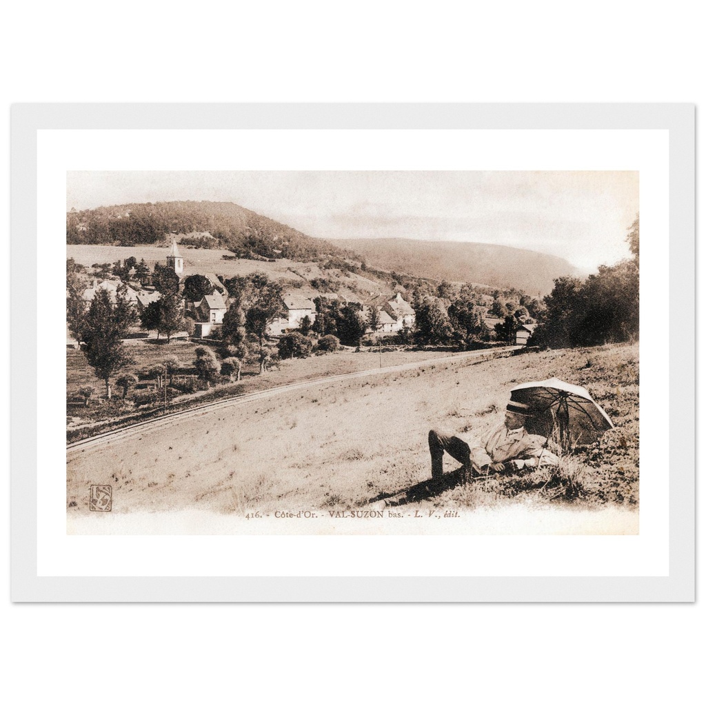 Val-Suzon (Cote d'or) -La Gare