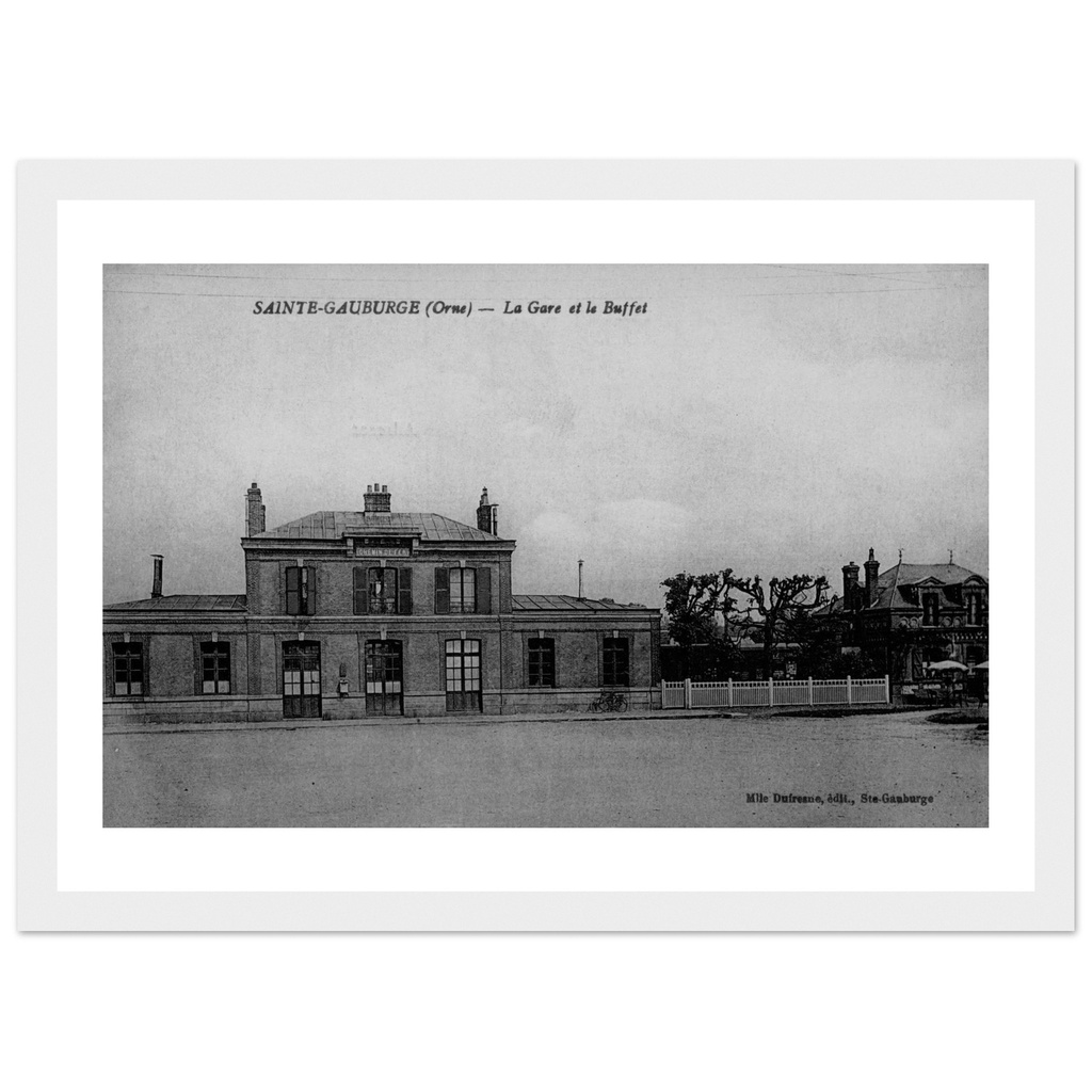 Saint-Gauburge - La Gare et le Buffet