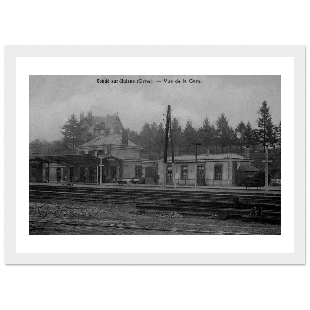 Conde-sur-Huisne - la Gare