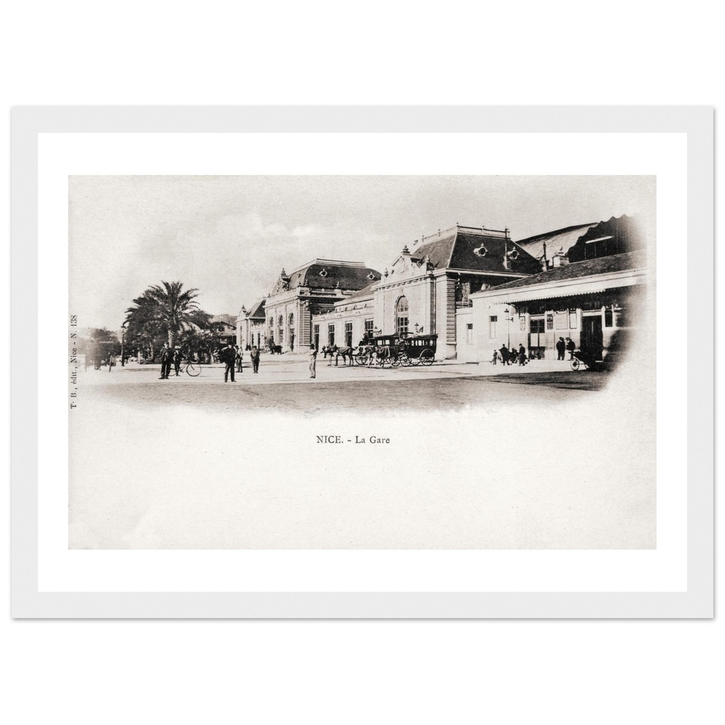 Nice - Alpes Maritimes - PACA - France La Gare