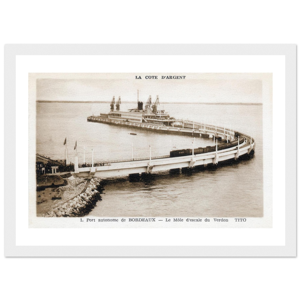 Port autonome de Bordeaux - Le Mole d'escale du Verdon
