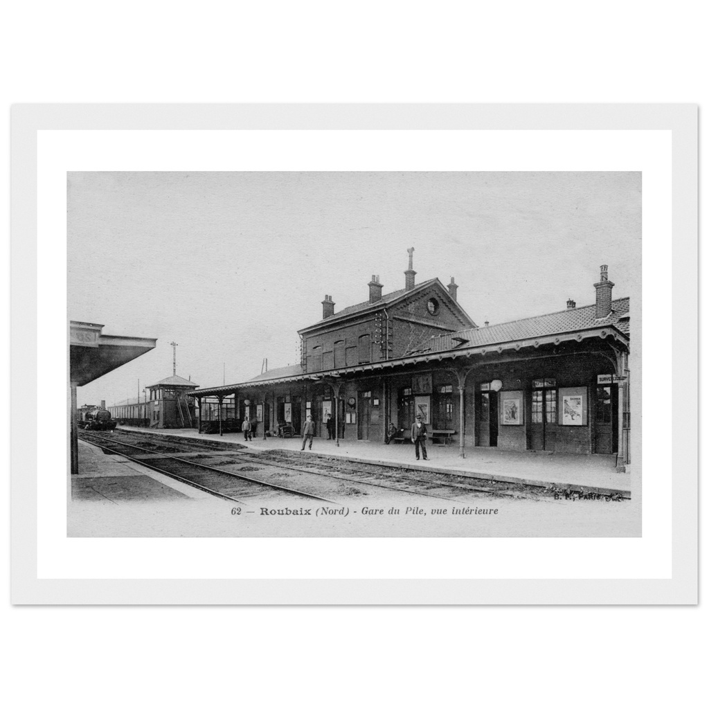 Roubaix - Gare du Pile vue interieure