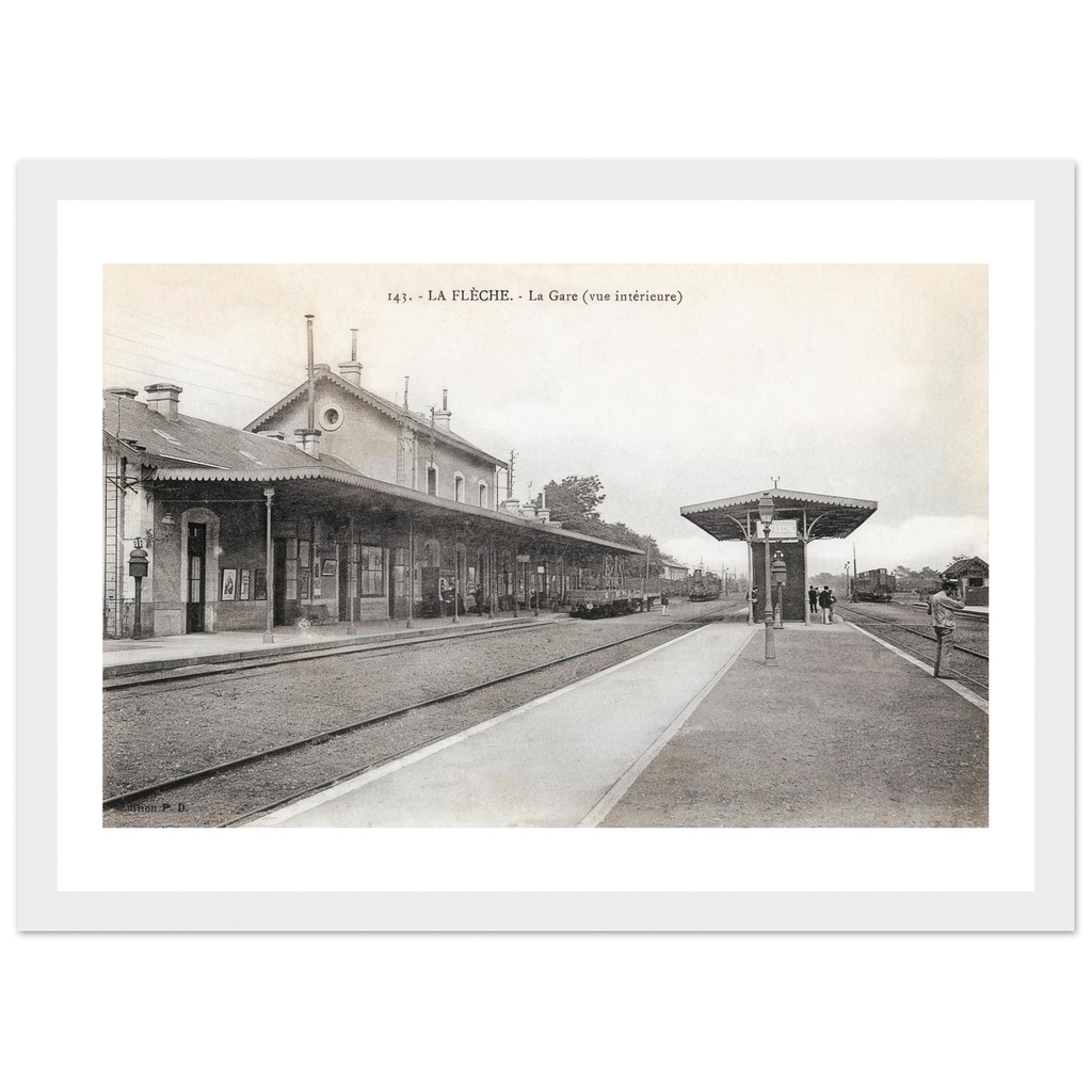 La Fleche - La Gare (Vue Interieure)