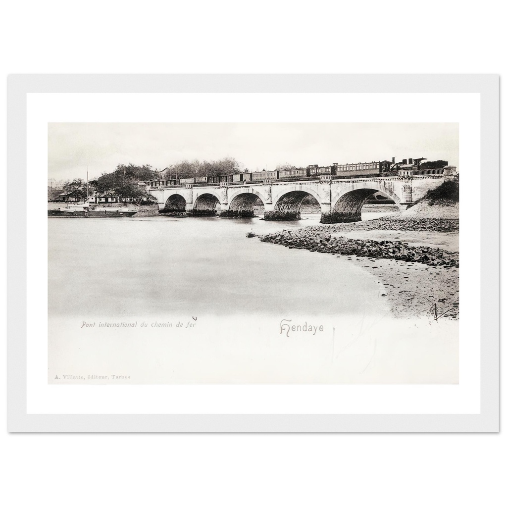 Hendaye - Pont international du chemin de fer