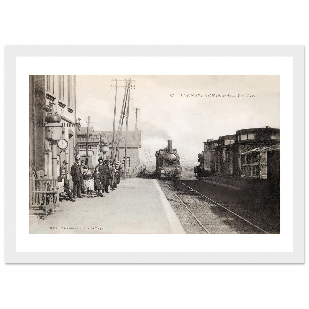 Loon-Plage (nord)- la gare