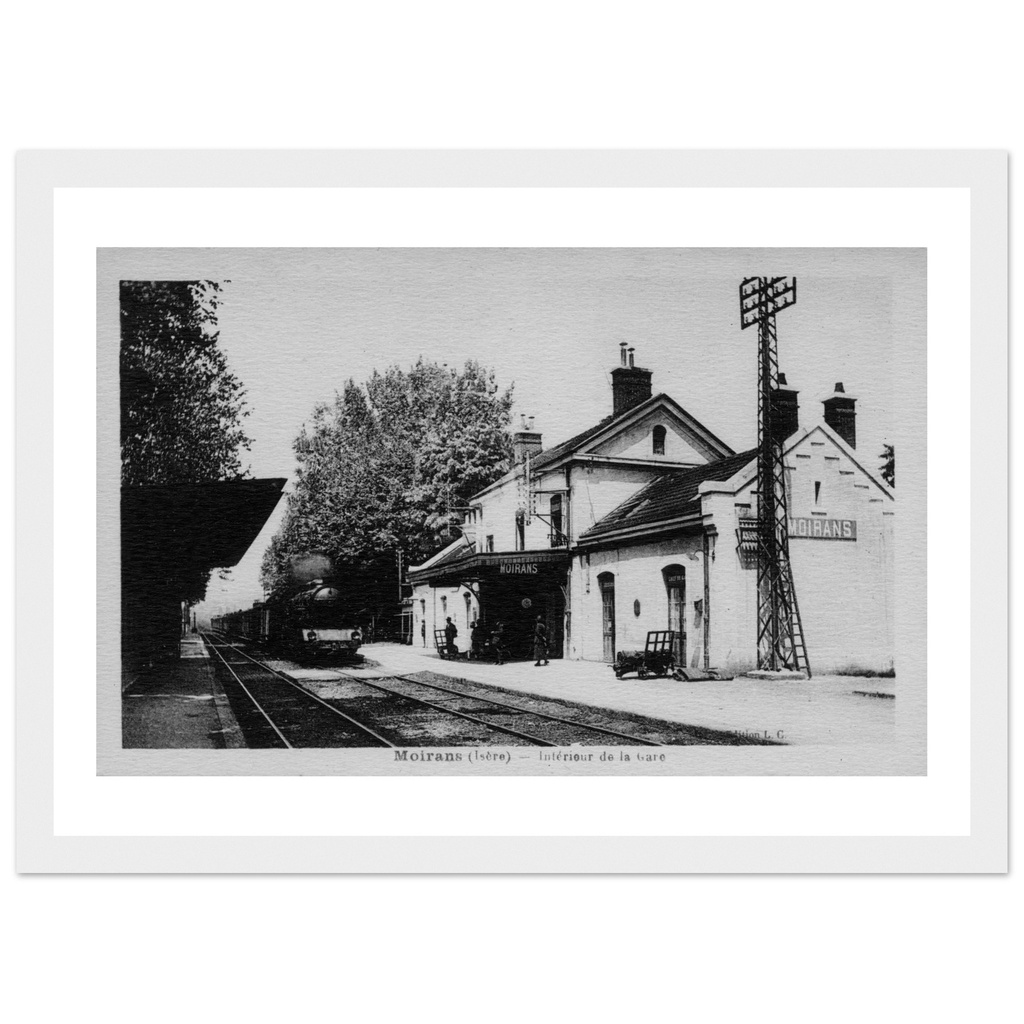 Moirans - L'intérieur de la gare