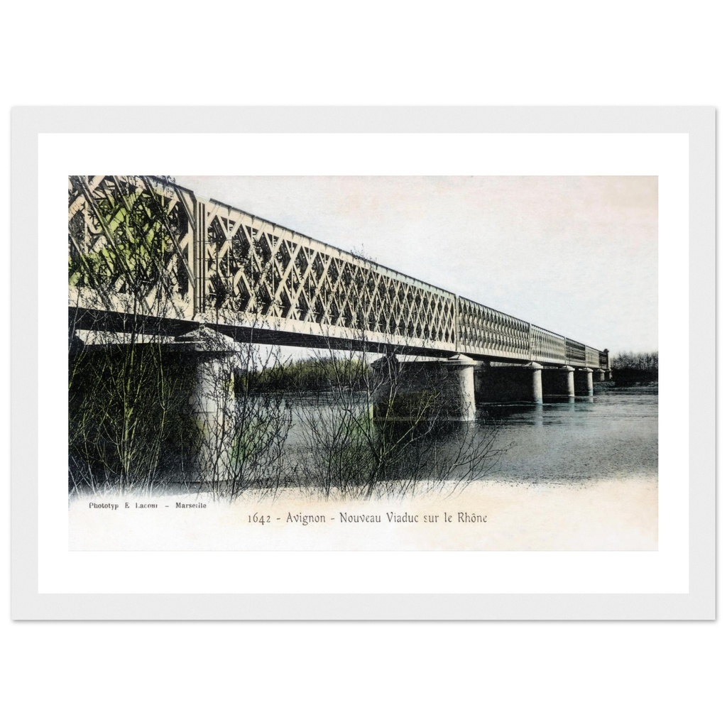 Avignon - Le Viaduc sur le Rhone