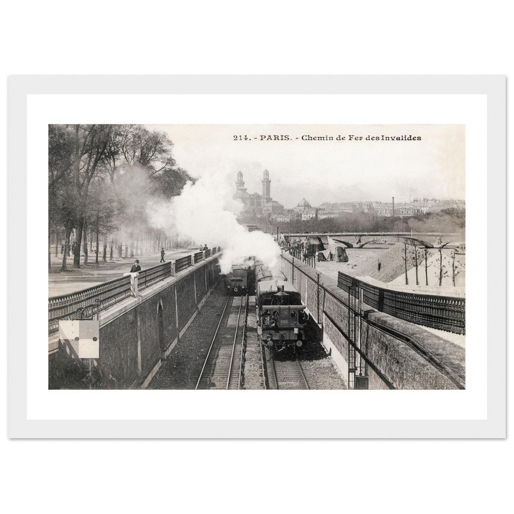 Paris - Chemin de fer des invalides