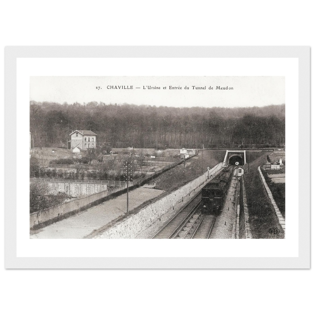 Chaville - L'ursine - et l'entree du tunnel de Meudon