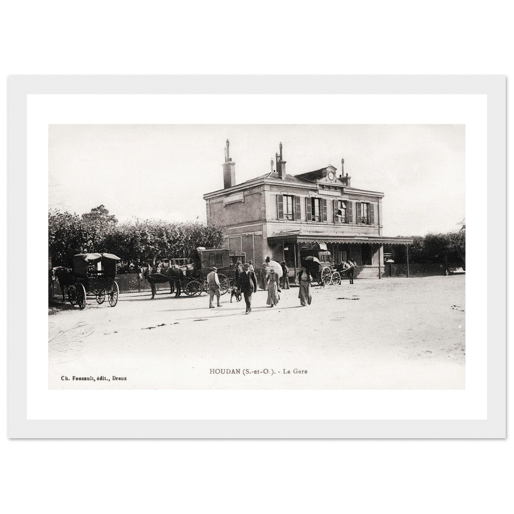 Houdan - la Gare