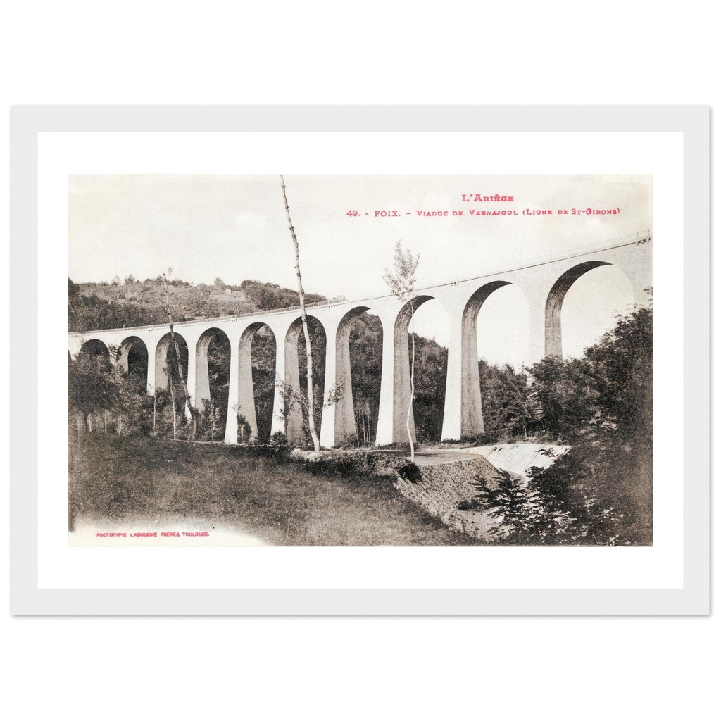 Viaduc du Vernajoul (ligne de St Girons)
