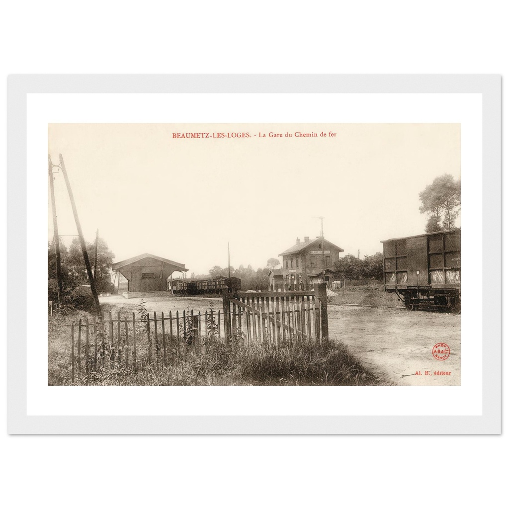 Beaumetz-les-Loges - La Gare du Chemin de Fer