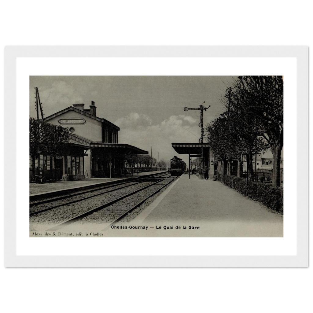 Chelles - Le Quai de la Gare