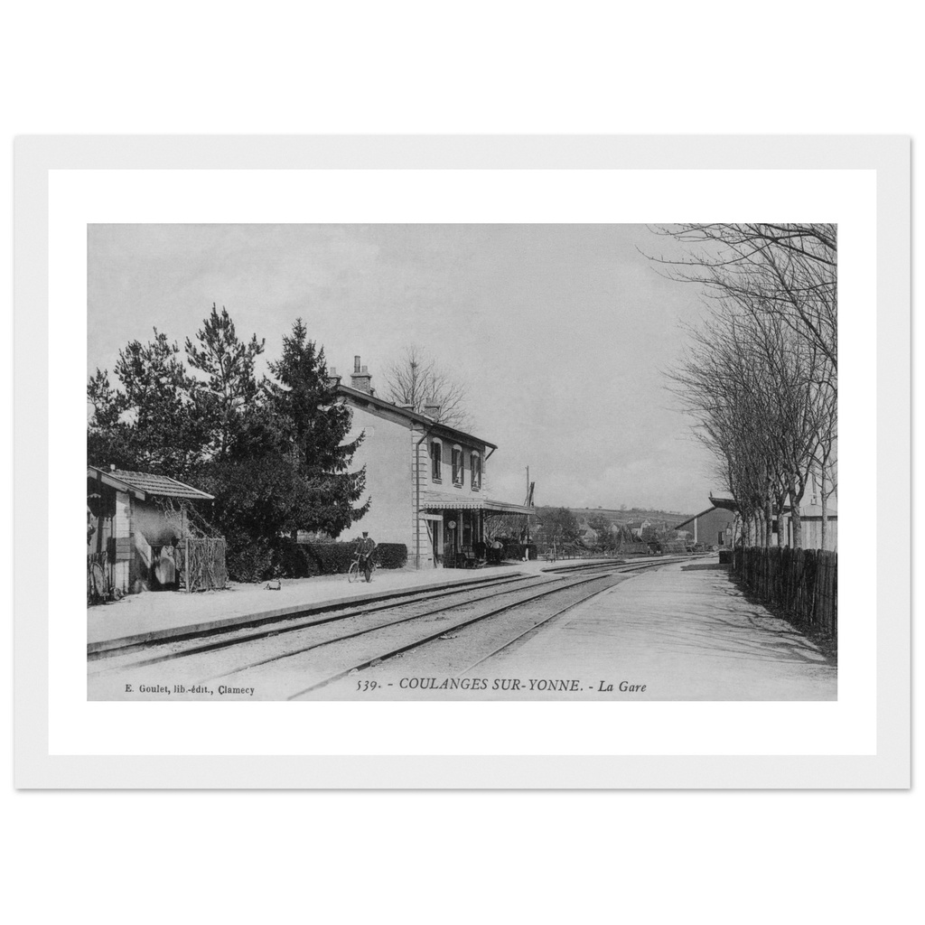 Coulonnes-sur-Yonne - La gare