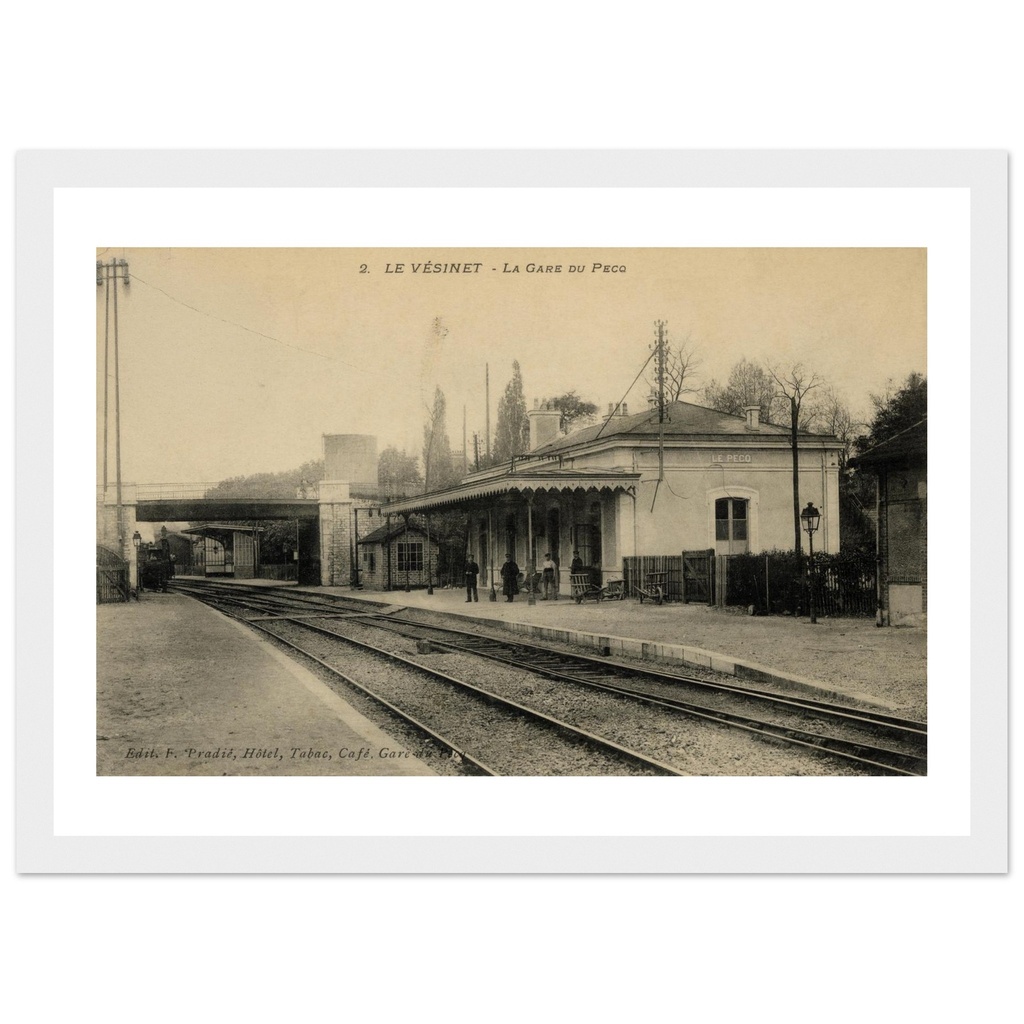 Le Vésinet - La Gare du Pecq