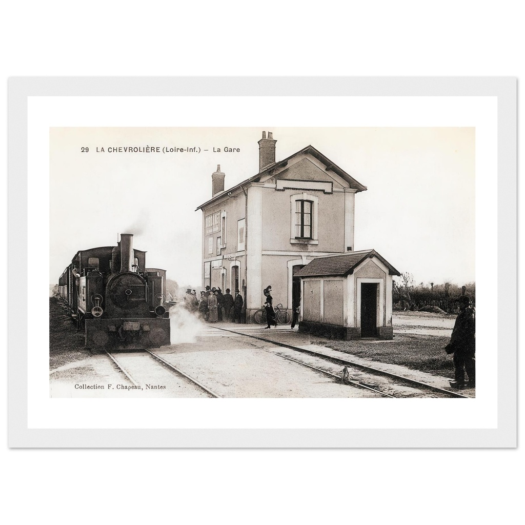 La Chevrolière (Loire inf.) - La gare
