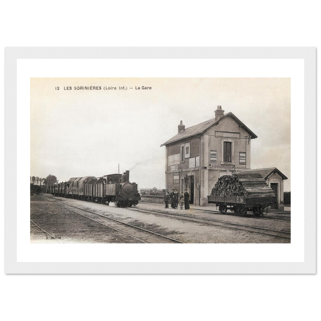 Les Sorinières (Loire inf.) - La Gare