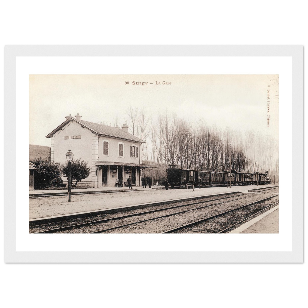 Surgy - la gare