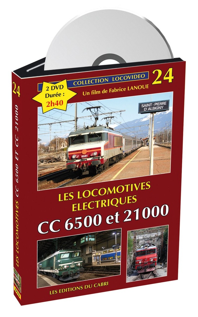 Locovidéo N°24 - Les locomotives électriques CC6500 & 21000