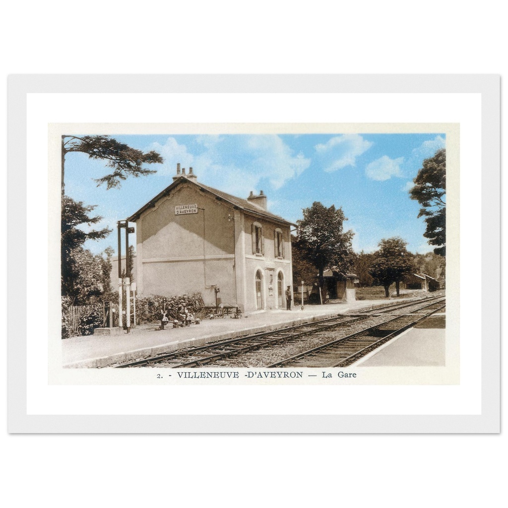 Villeneuve - D'aveyron - la Gare