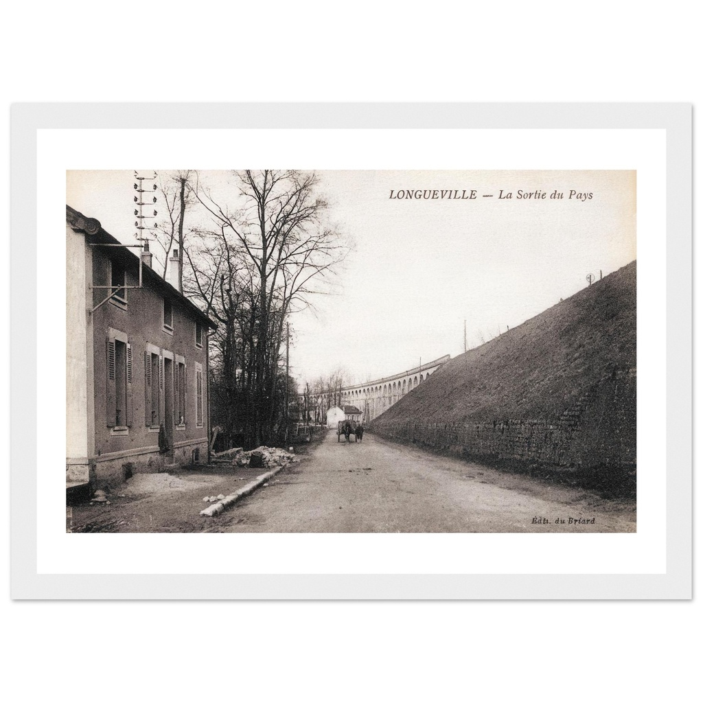 Longueville - La sortie du pays