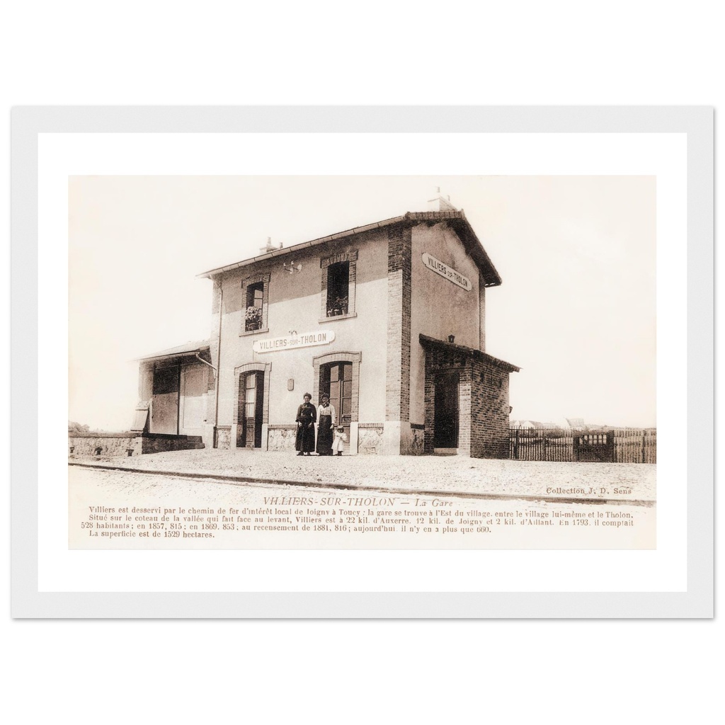 Villiers-Sur-Tholon - La Gare
