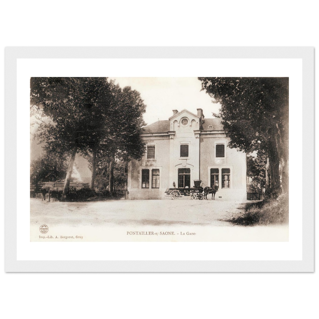 Pontailler-sur-Saone - la Gare