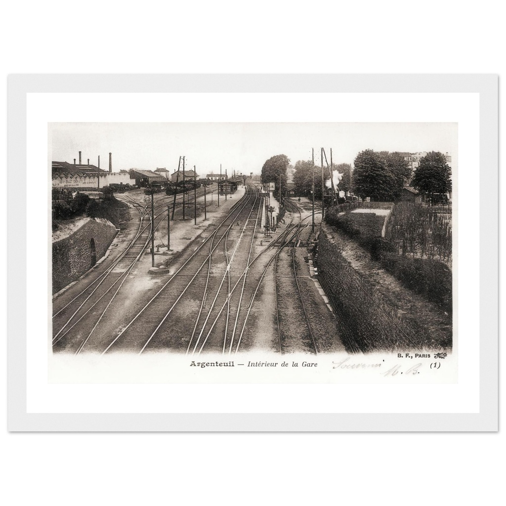 Argenteuil - Interieur de la Gare